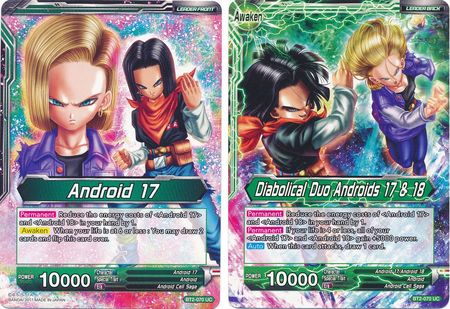 Android 17-Diabolical Duo Androids 17 & 18 BT2-070 UC